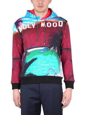 ETRO California Print Hooded Sweatshirt for Men - SS23 Collection