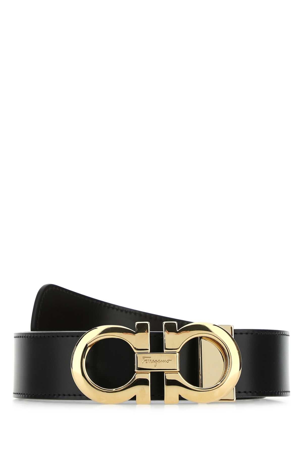 Ferragamo Double Adjustable Calfskin Belt for Men