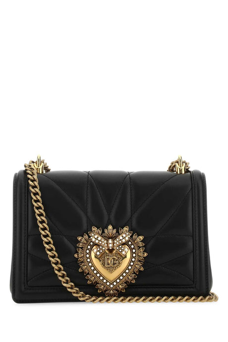 DOLCE & GABBANA Mini Leather Devotion Crossbody Handbag