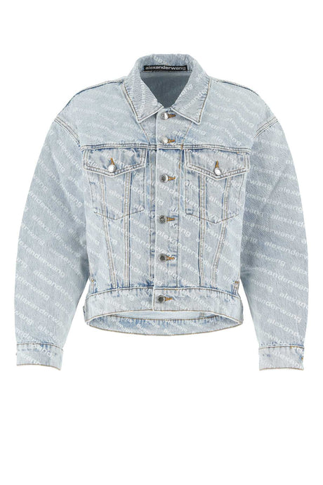 ALEXANDER WANG Printed Denim Jacket for Women