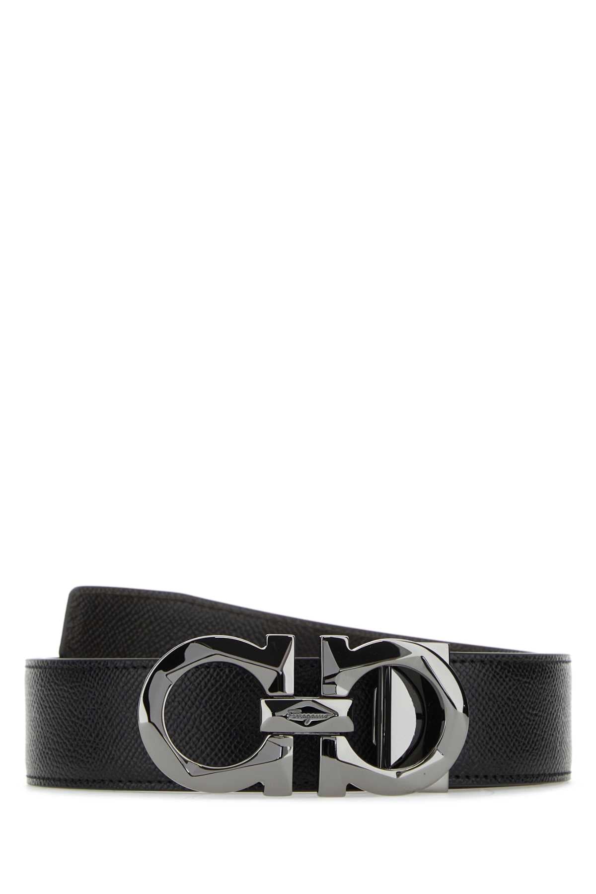 Ferragamo Men's Classic Leather Belt - 3.5 cm Height