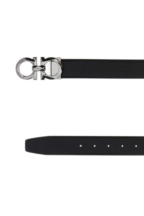 Ferragamo Men's Classic Leather Belt - 3.5 cm Height