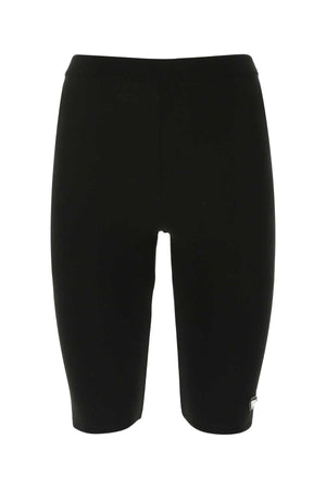 PRADA Chic Black Viscose Blend Leggings for Women