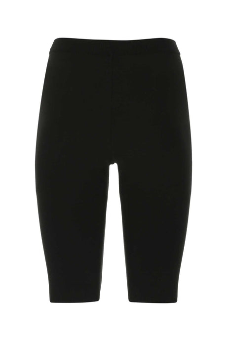 PRADA Chic Black Viscose Blend Leggings for Women