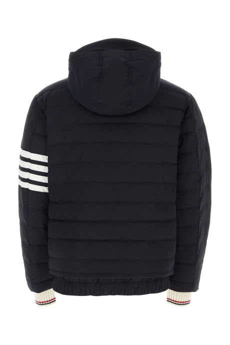 THOM BROWNE Midnight Blue Down Jacket for Men