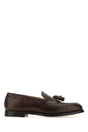 CROCKETT&JONES Chocolate Leather Casual Loafers for Men