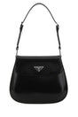 PRADA Mini Black Leather Cleo Shoulder Handbag