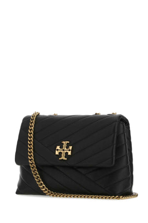 TORY BURCH Mini Black Leather Shoulder Handbag