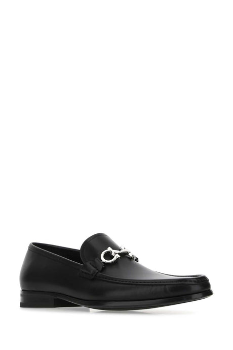 Ferragamo Classic Leather Loafers for Men