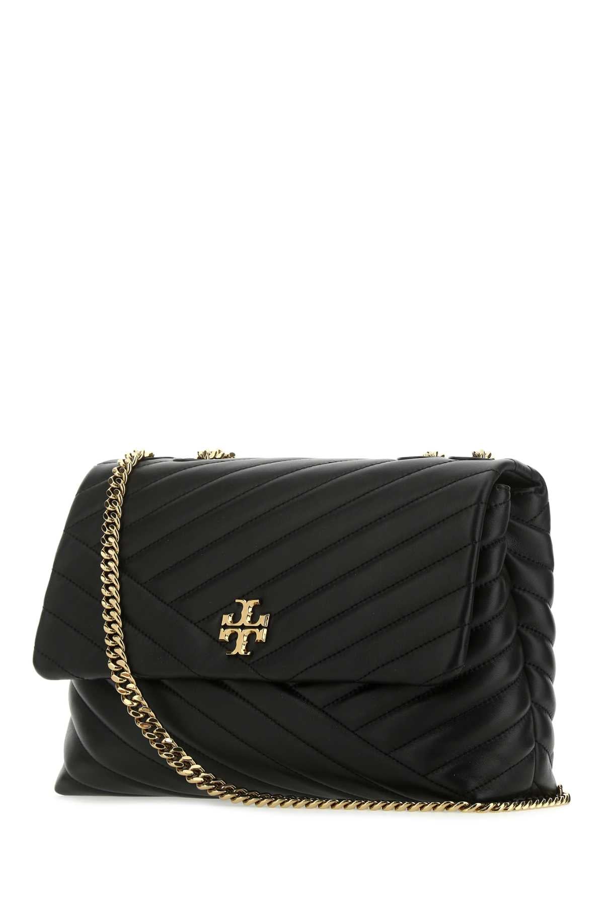 TORY BURCH Leather Kira Shoulder Mini Handbag - Classic Black