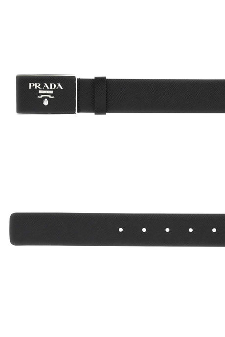 PRADA Stylish Leather Belt - 3.5 cm Height