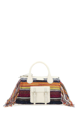 CHLOE Multicolor Leather and Cashmere Medium Handbag