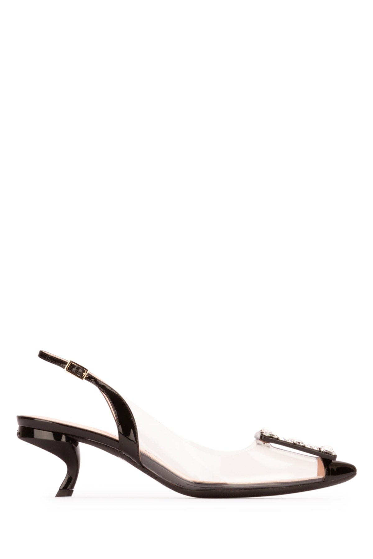 ROGER VIVIER Elegant Women's Leather Mini Sandals