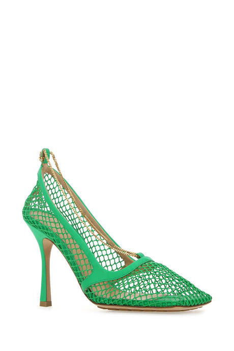 BOTTEGA VENETA Mesh Stretch Pumps with 9 cm Heel Height