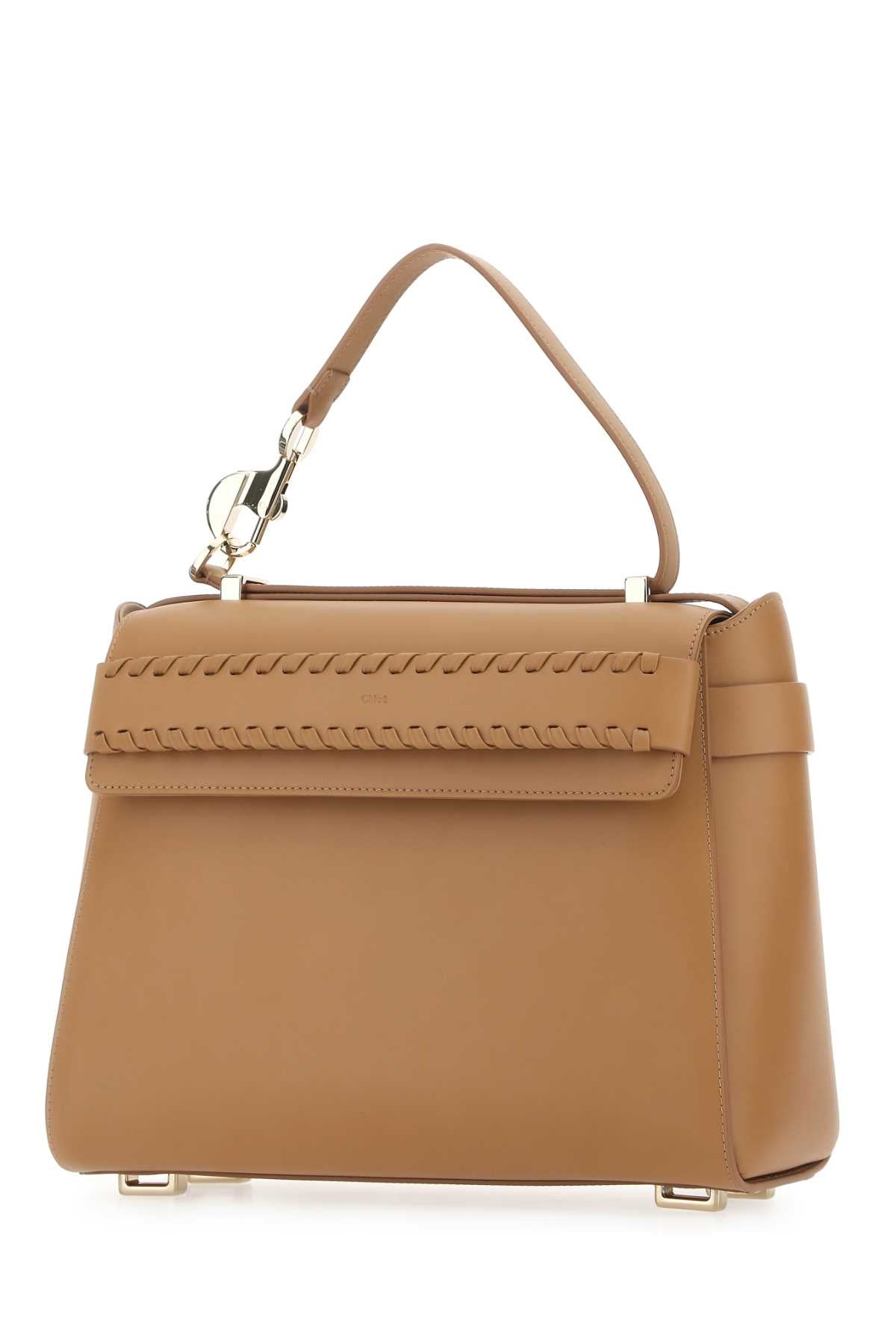 CHLOE Mini Biscuit Leather Handbag