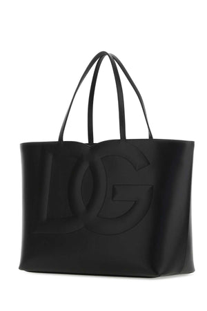 DOLCE & GABBANA Medium Logo Shopping Handbag