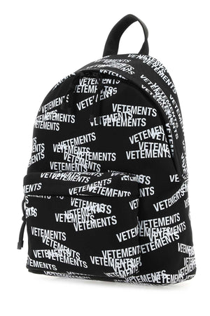 VETEMENTS Sleek Nylon Backpack - 38cm x 32cm x 11.5cm