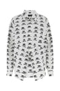 BALENCIAGA Printed Poplin Shirt - Women's Collection