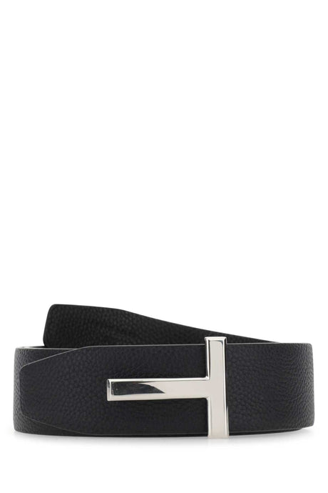 TOM FORD Classic Leather Belt - 4 cm Height