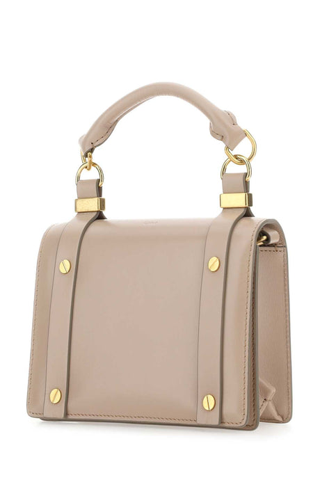 CHLOE Mini Leather Handbag in Powder Pink