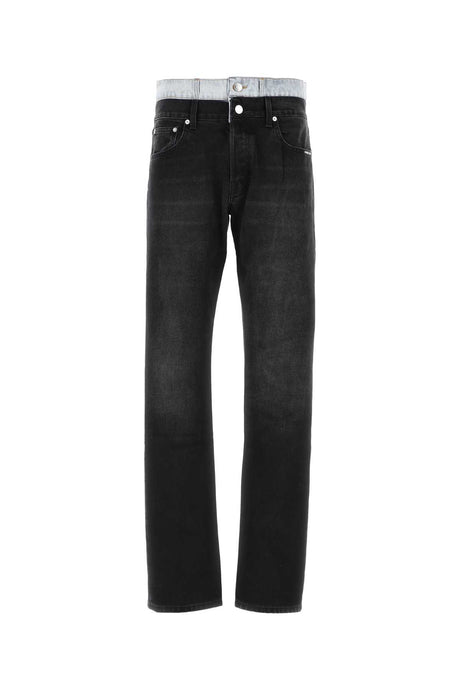 VTMNTS Classic Men's Black Denim Jeans