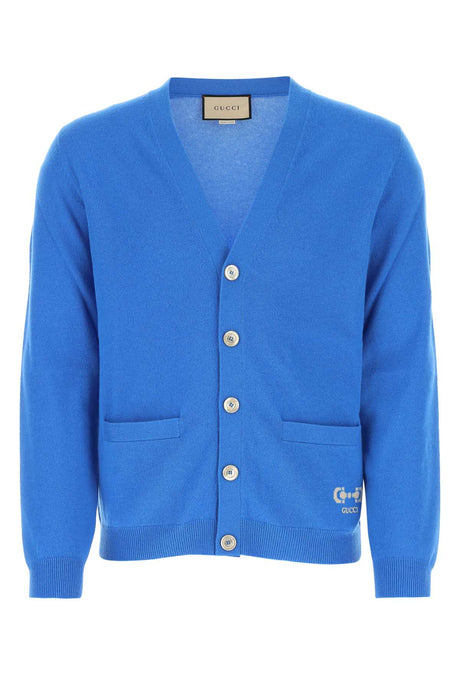 GUCCI Cashmere Cardigan for Men - 23S Collection