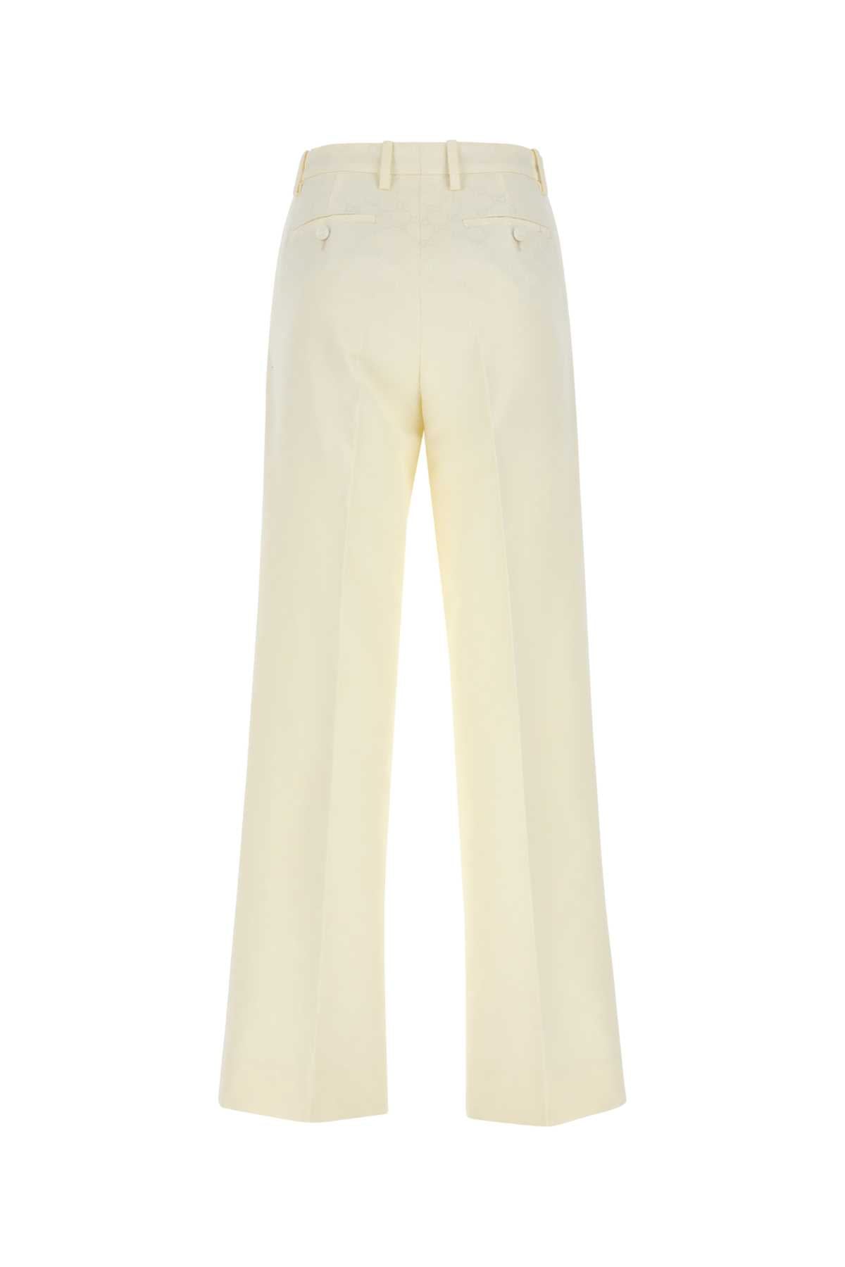 GUCCI Wide-Leg Cotton Blend Pants for Women