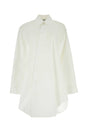 LOEWE Effortless White Poplin Mini Shirt Dress for Women