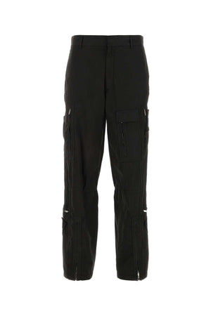 GIVENCHY Essential Black Cargo Pants for Men