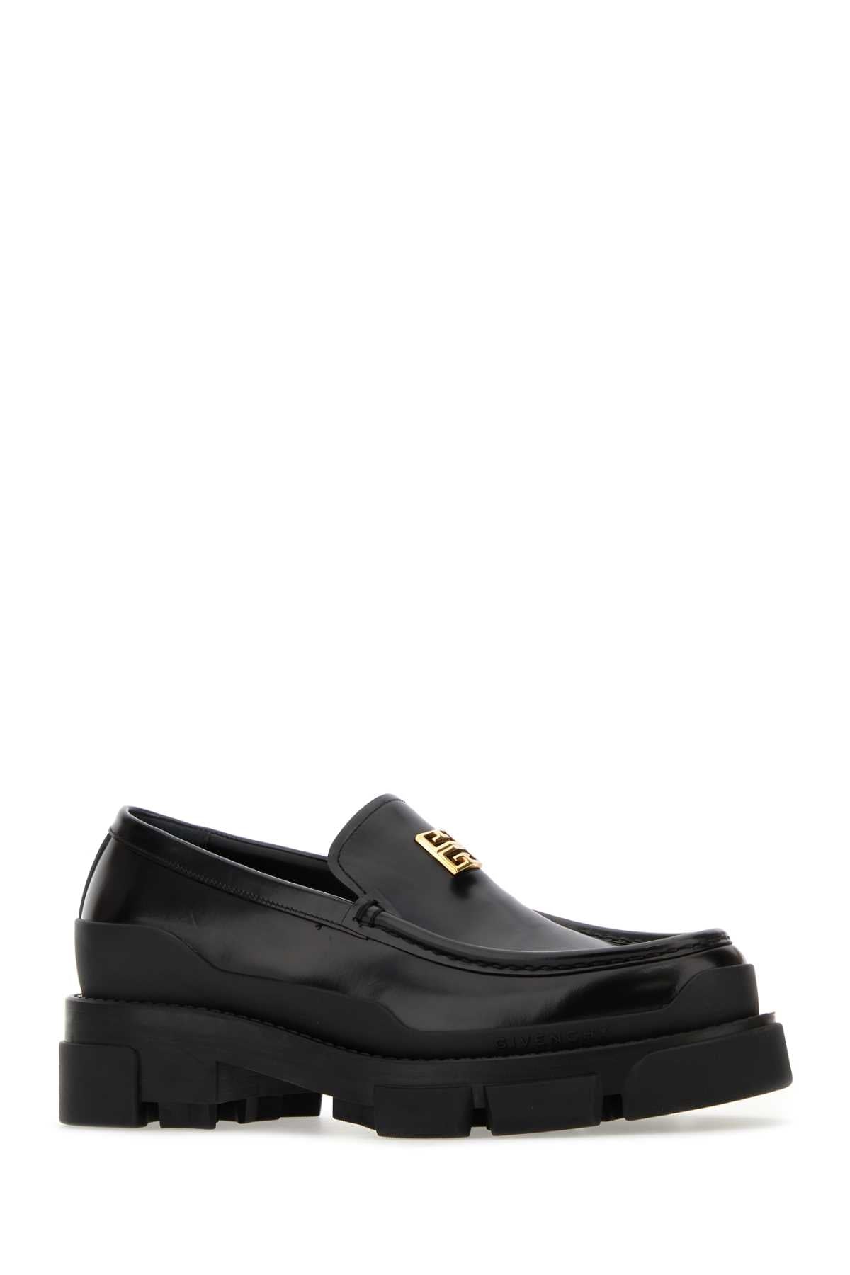 GIVENCHY Sophisticated Black Leather Loafers for Women