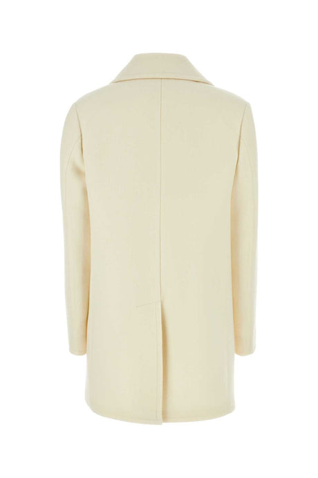 PRADA Ivory Wool Blend Jacket