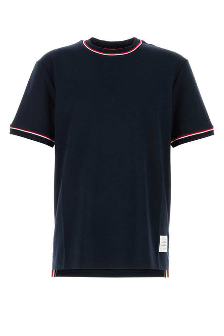 THOM BROWNE Classic Cotton T-Shirt for Men