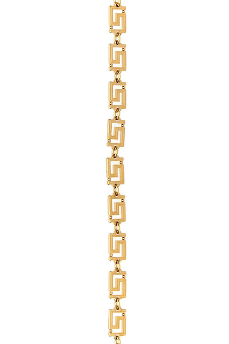 VERSACE Gold Metal Belt - 1.5 cm Height