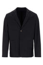 PRADA Midnight Blue Cotton Blazer for Men - Effortless Elegance