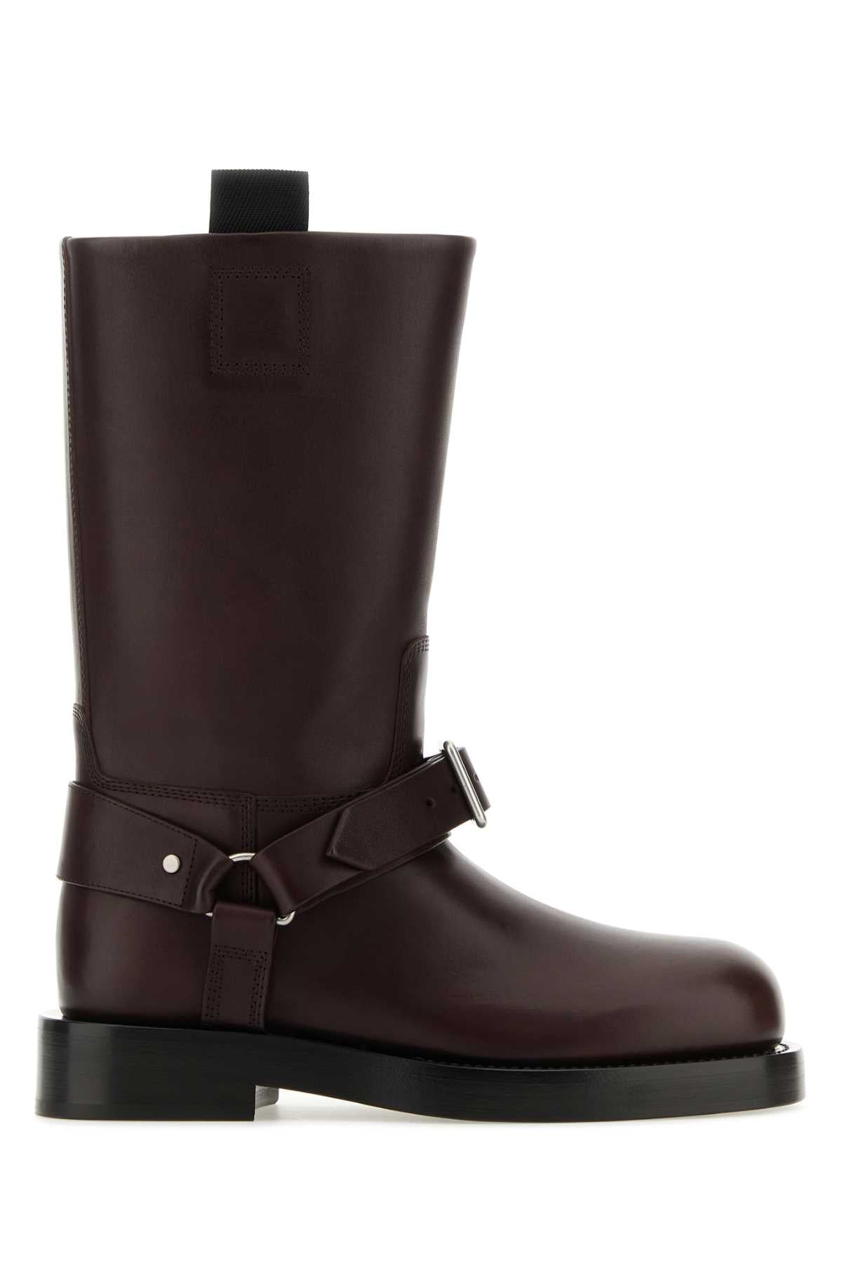 BURBERRY Saddle Ankle Boots - Stylish and Elegant