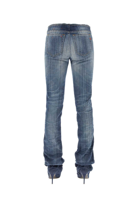 DIESEL Stretch Denim Bootcut Pants for Women