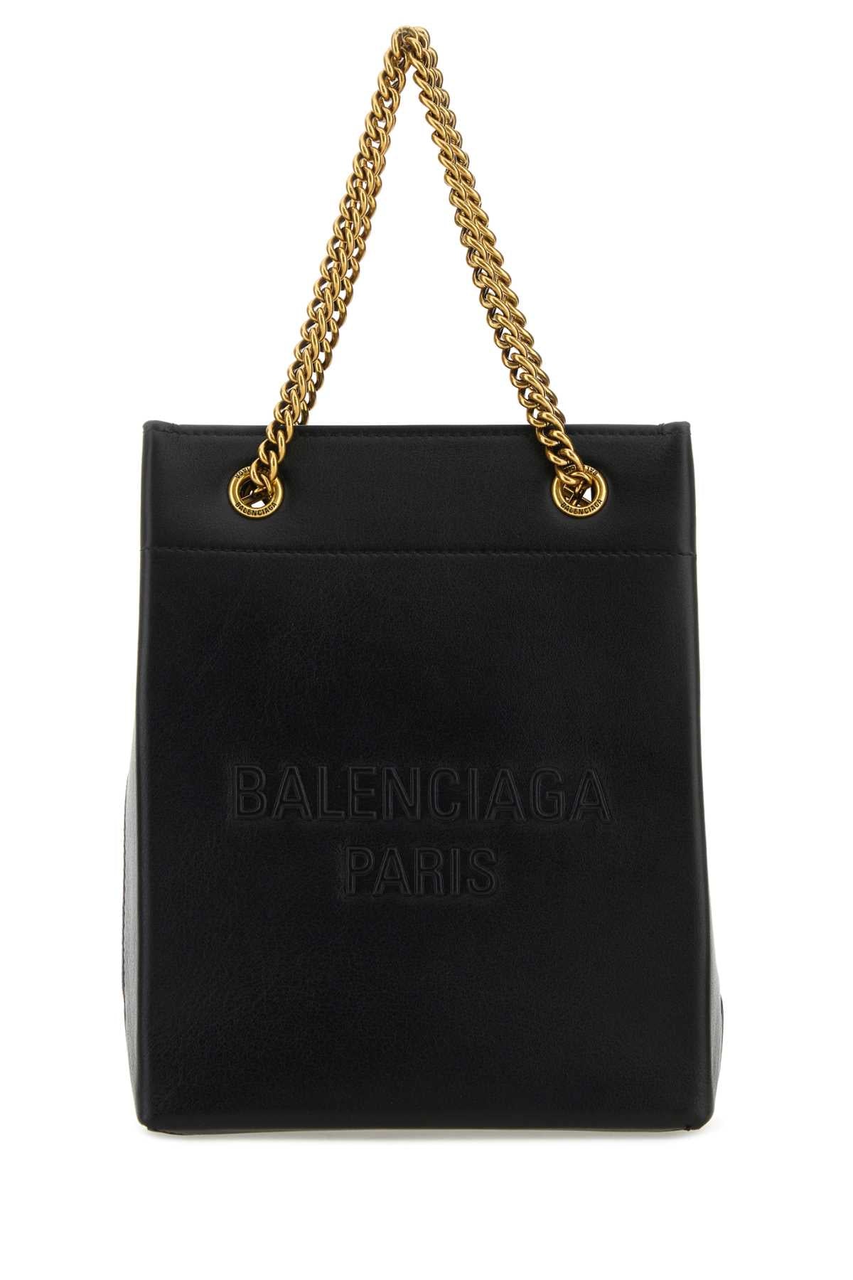 BALENCIAGA Mini Leather Duty Free Handbag