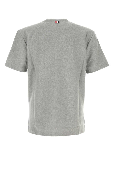 THOM BROWNE Essential Cotton Graphic Tee for Men