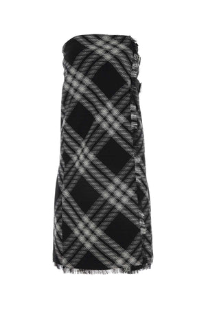 BURBERRY Embroidered Wool Dress for Women - A Timeless Classic