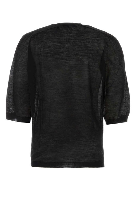 ZEGNA Sophisticated Black Wool Sweater Set for Men