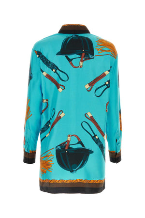 GUCCI Printed Twill Shirt for Women - Exclusive Design