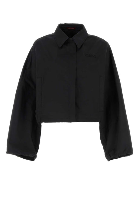 GUCCI Sophisticated Black Stretch Jacket for Women