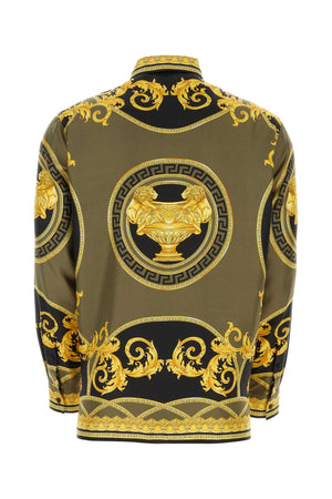 VERSACE Silk Printed Shirt for Men - 24W Season