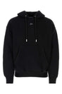 OFF WHITE Classic Black Cotton Sweatshirt for Men