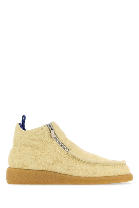 BURBERRY Suede Chance Ankle Boots for Men