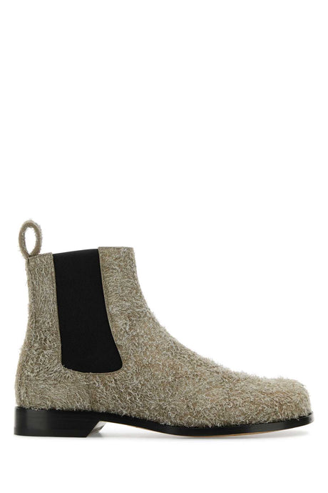 LOEWE Suede Campo Chelsea Ankle Boots for Men