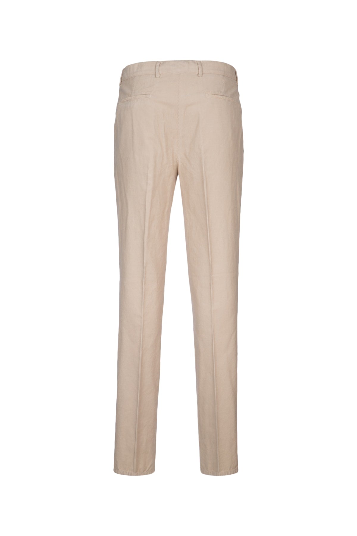 BRUNELLO CUCINELLI Classic Fitted Velvet Trousers for Men