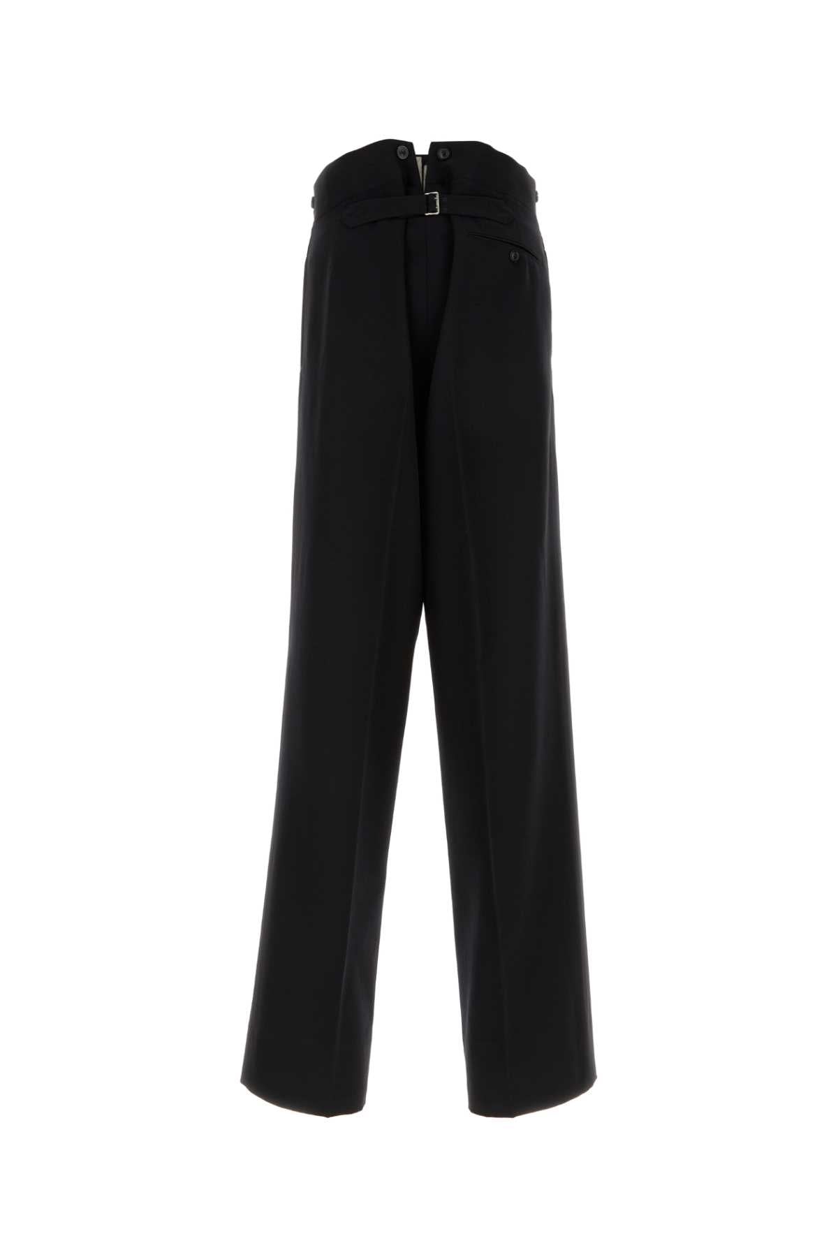 MAISON MARGIELA Classic Black Wool Pants for Men