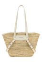 GIVENCHY Medium Straw Basket Handbag