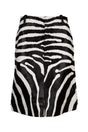 JACQUEMUS Mini Zebra Print Skirt